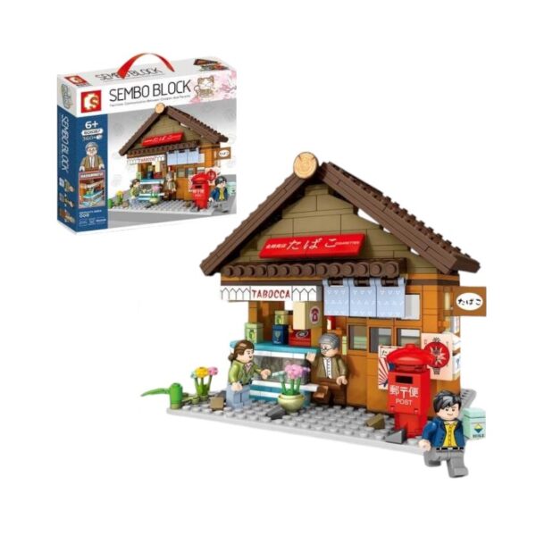 Σετ κατασκευών DIY με τουβλάκια - Mini Market - 601087 - 120119 - GoodFlix