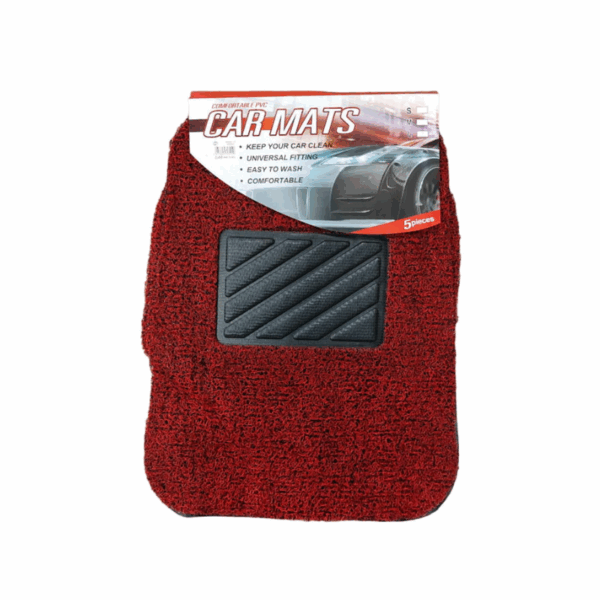 Πατάκια αυτοκινήτου - 4pcs - QS-01 - 122377 - Red - GoodFlix