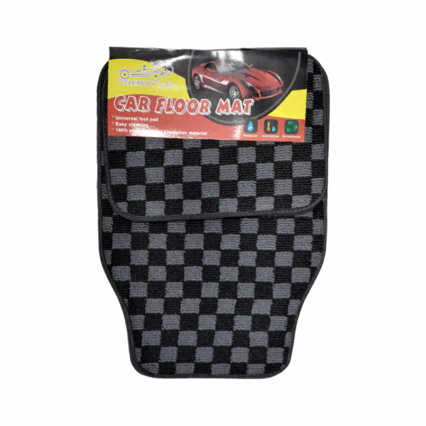 Πατάκια αυτοκινήτου - 4pcs - GZ01 - 122384 - Grey - GoodFlix