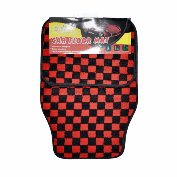 Πατάκια αυτοκινήτου - 4pcs - GZ01 - 122384 - Red - GoodFlix