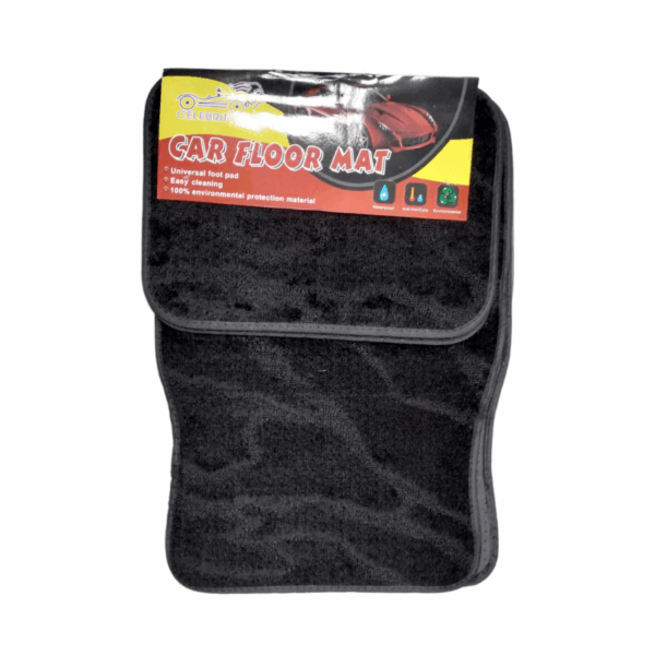 Πατάκια αυτοκινήτου - Celebrity Car - 4pcs - TH01 - 122391 - Black - GoodFlix