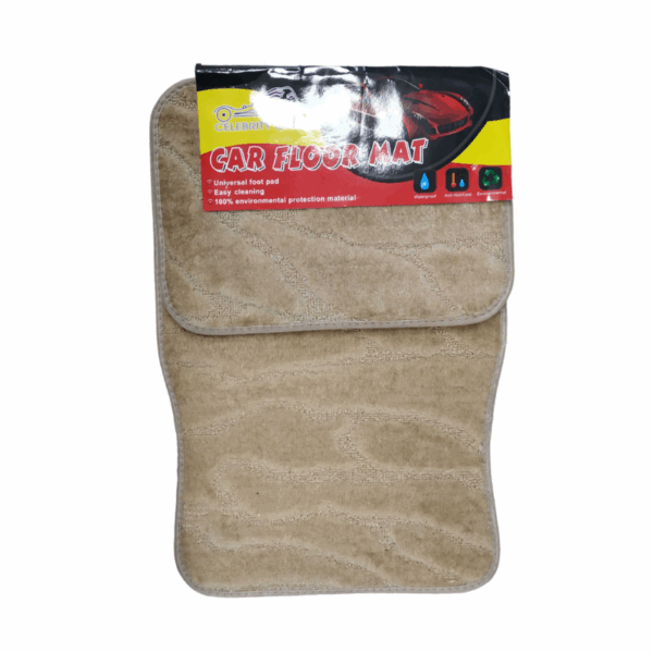 Πατάκια αυτοκινήτου - Celebrity Car - 4pcs - TH01 - 122391 - Beige - GoodFlix