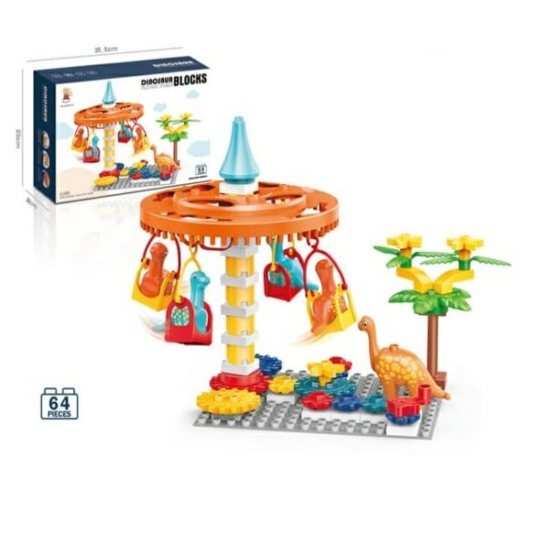 Παιχνίδι DIY - Λούνα παρκ με δεινοσαυράκια - 222-B103 - 123000 - GoodFlix