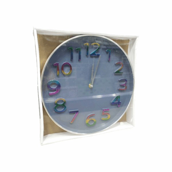 Ρολόι τοίχου - 615C - 124191 - Grey - GoodFlix