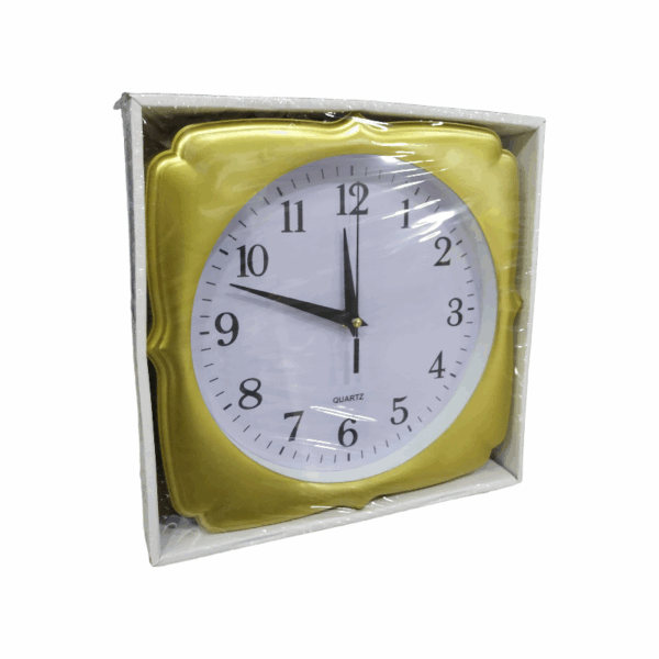 Ρολόι τοίχου - 701 - 124306 - Gold - GoodFlix