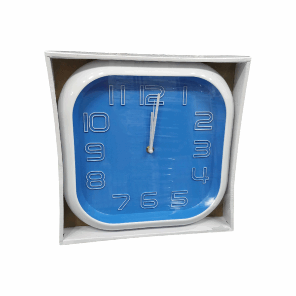 Ρολόι τοίχου - 735B - 130130 - Blue - GoodFlix