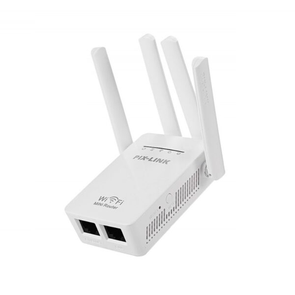 Ενισχυτής σήματος Wifi - Wifi Repeater – PIX-LINK - WR09 - 080308 - White - GoodFlix