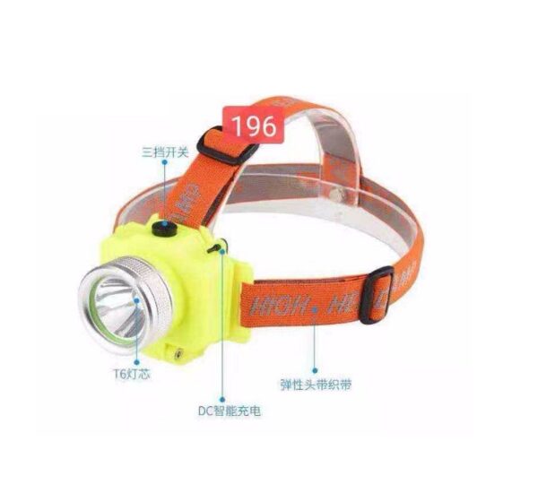 Φακός κεφαλής LED – Headlamp - 196-T6 - 501964 - GoodFlix
