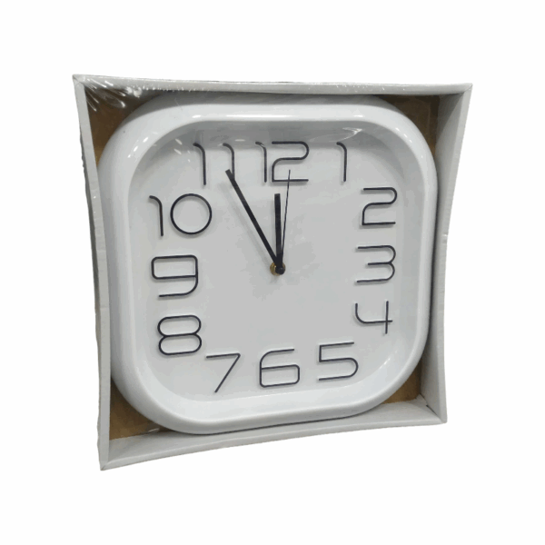 Ρολόι τοίχου - 734 - 131166 - White - GoodFlix