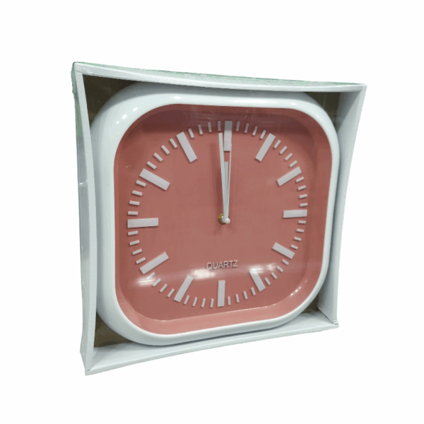 Ρολόι τοίχου - 737B - 141129 - Pink - GoodFlix