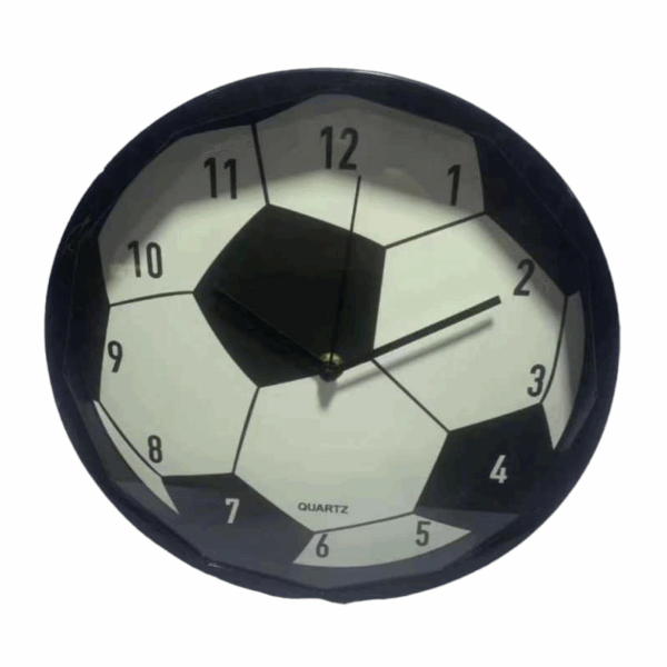 Ρολόι τοίχου - Soccer - XH-6629 - 166290 - Black - GoodFlix