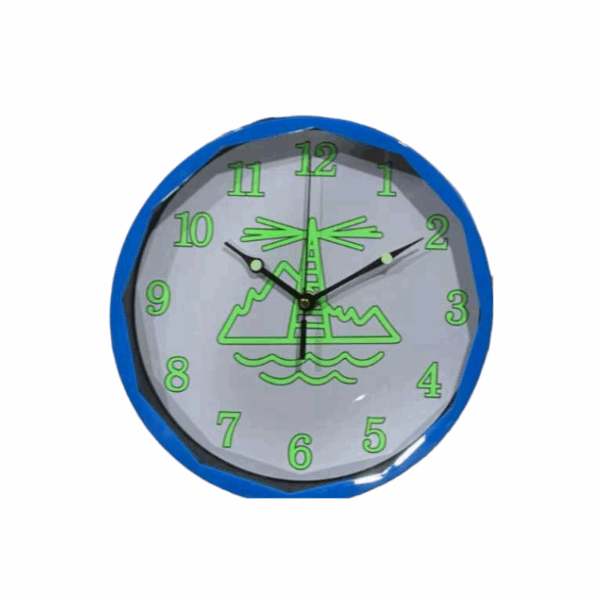 Ρολόι τοίχου - XH-6630 - 166306 - Blue - GoodFlix