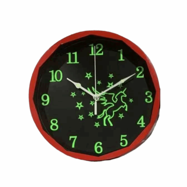 Ρολόι τοίχου - XH-6631 - 166313 - Red - GoodFlix