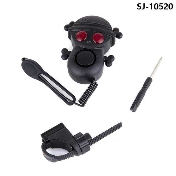 Ηλεκτρονική κόρνα ποδηλάτου με φωτισμό - SJ-10520 - 650141 - GoodFlix