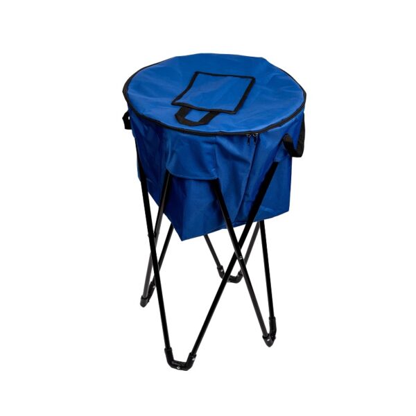 Φορητή ισοθερμική θήκη-ψυγείο με πτυσσόμενο σταντ - 5012 - 170235 - Blue - GoodFlix