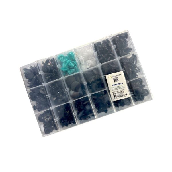 Σετ συνδετήρες αυτοκινήτου 18 τύπων - 299pcs - 180257 - GoodFlix