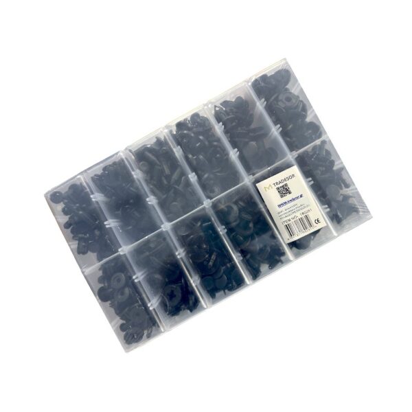 Σετ συνδετήρες αυτοκινήτου 10 τύπων - 280pcs - 180261 - GoodFlix