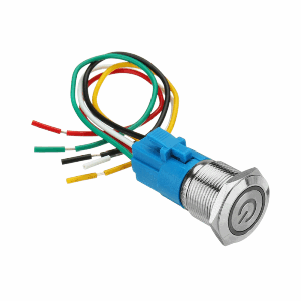 Διακόπτης μπουτόν nickel - R-F13103-16-1FU - 180913 - GoodFlix