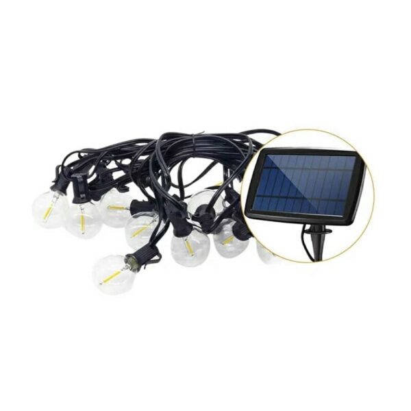 Ηλιακό σετ εξωτερικού φωτισμού LED - 5m - 182776 - GoodFlix