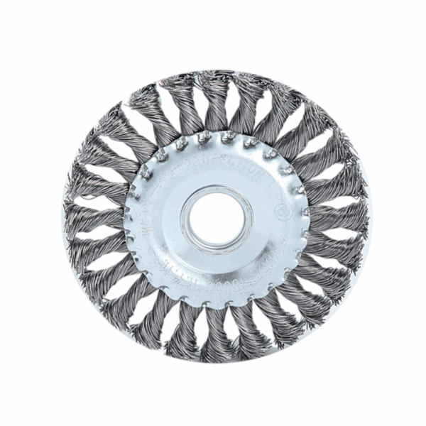 Συρματόβουρτσα πλεκτή για τροχό - 5""/125mm - Finder - 196599 - GoodFlix