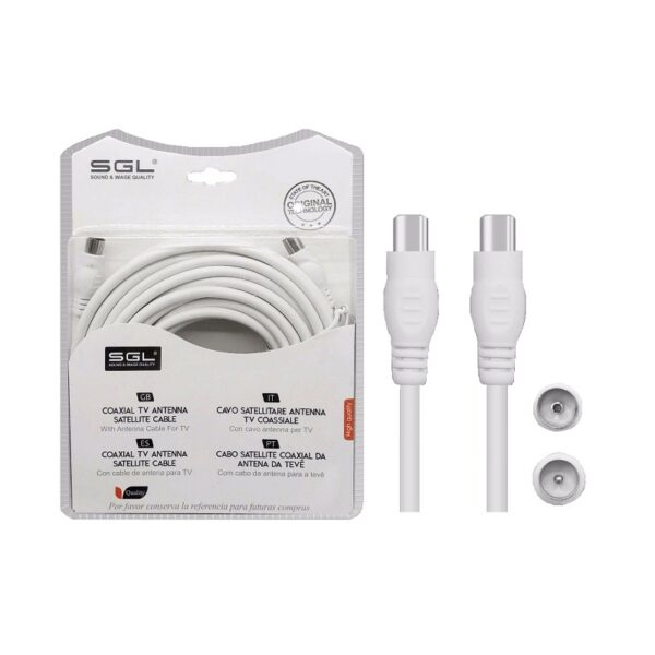 Καλώδιο κεραίας τηλεόρασης – Male/Female – 722BC – 20m – 196741 - GoodFlix