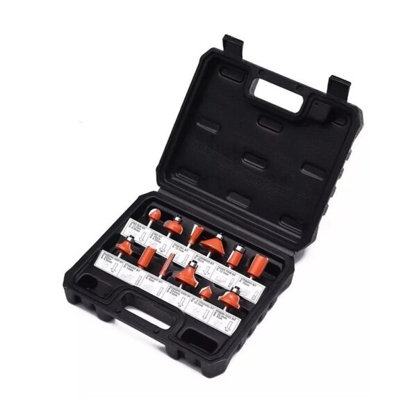 Σετ φρέζες ξύλου για ρούτερ - 12pcs - Φ12mm - Finder - 197748 - GoodFlix