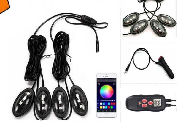 Σετ φωτισμού καμπίνας αυτοκινήτου LED - 1109404C - 110303 - GoodFlix