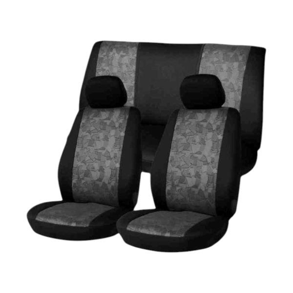 Καλύμματα καθισμάτων αυτοκινήτου - PLUTO PLUS Fullset  - Grey - 200529 - GoodFlix