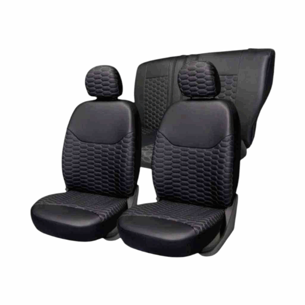 Καλύμματα καθισμάτων αυτοκινήτου - Δερματίνη - PROLUX Fullset  - Grey - 200581 - GoodFlix