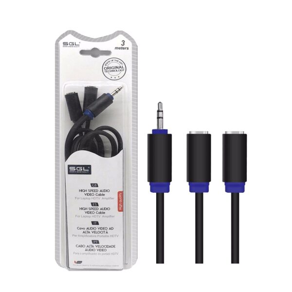 Καλώδιο ήχου - 3.5mm male-3.5mm female - 1.5m - 1528 - 196034 - GoodFlix