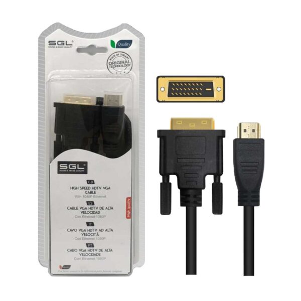 Καλώδιο HDMI σε DVI - 5m - 1595 - 200404 - GoodFlix
