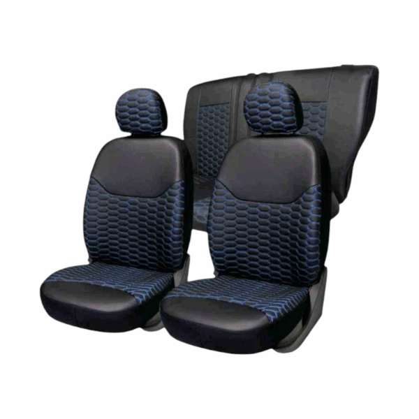Καλύμματα καθισμάτων αυτοκινήτου - Δερματίνη - PROLUX Fullset  - Blue - 200604 - GoodFlix