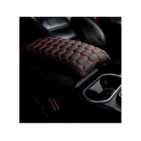 Κάλυμμα τεμπέλη αυτοκινήτου με μαξιλάρι - Δερματίνη - Large - Red - 200895 - GoodFlix