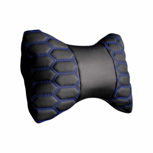 Μαξιλάρι αυχένα αυτοκινήτου - Δερματίνη - Headrest - Blue - 200949 - GoodFlix