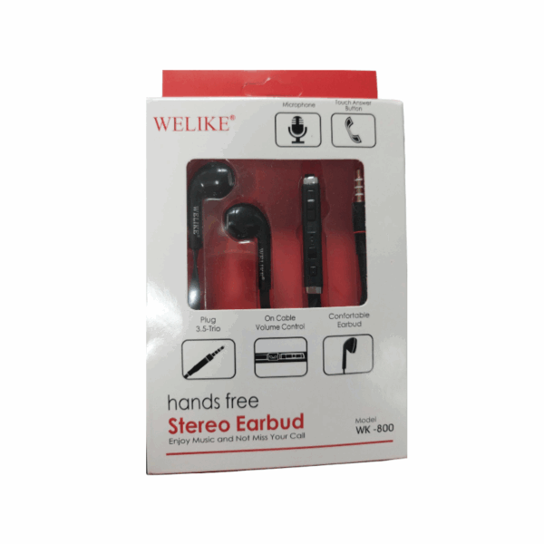 Ενσύρματα ακουστικά - WK800 - 202263 - Black - GoodFlix