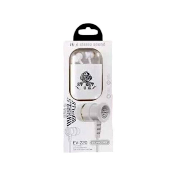 Ενσύρματα ακουστικά - EV-220 - 202562 - White - GoodFlix