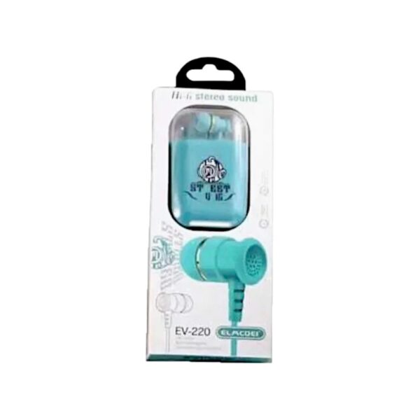 Ενσύρματα ακουστικά - EV-220 - 202562 - Green - GoodFlix