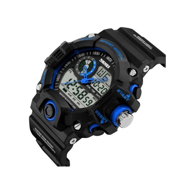 Ψηφιακό/αναλογικό ρολόι χειρός – Skmei - 1029 - Blue - GoodFlix