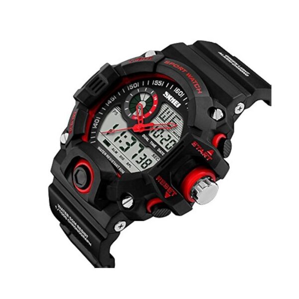 Ψηφιακό/αναλογικό ρολόι χειρός – Skmei - 1029 - Red - GoodFlix