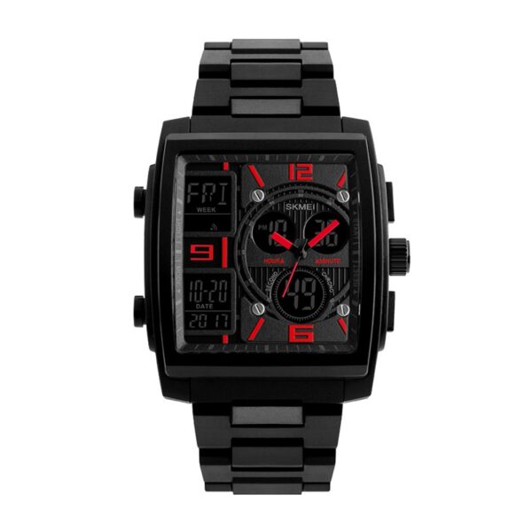 Ψηφιακό/αναλογικό ρολόι χειρός – Skmei - 1274 - Red - GoodFlix