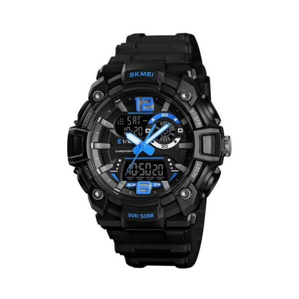 Ψηφιακό/αναλογικό ρολόι χειρός – Skmei - 1529 - Blue - GoodFlix