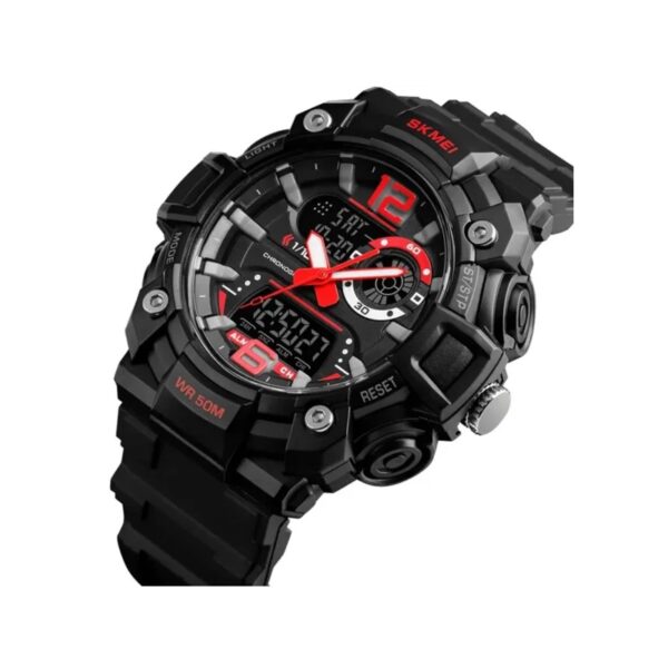 Ψηφιακό/αναλογικό ρολόι χειρός – Skmei - 1529 - Red - GoodFlix