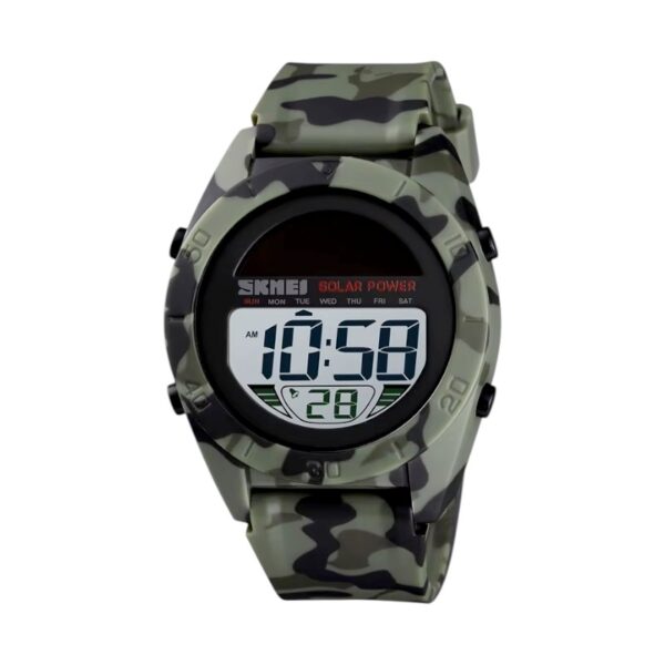 Ψηφιακό ρολόι χειρός ηλιακό - Skmei - 1592 - Army Green - GoodFlix