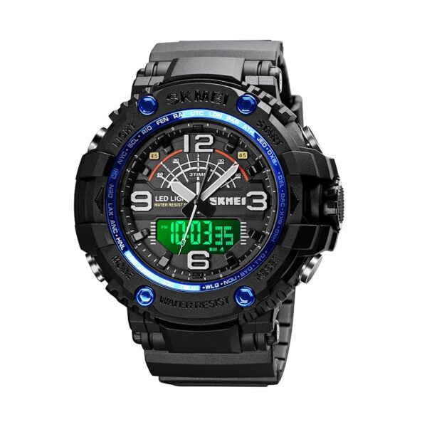 Ψηφιακό/αναλογικό ρολόι χειρός – Skmei - 1617 - Blue - GoodFlix