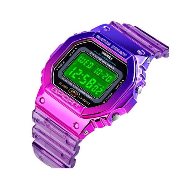 Ψηφιακό ρολόι χειρός – Skmei - 1622 - Purple - GoodFlix