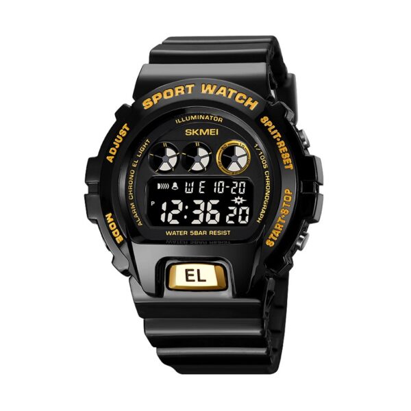 Ψηφιακό ρολόι χειρός – Skmei - 1813 - Gold - GoodFlix