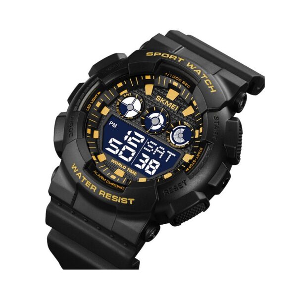 Ψηφιακό ρολόι χειρός – Skmei - 1857 - Gold - GoodFlix