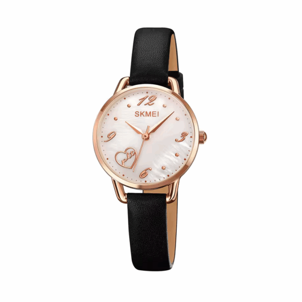 Αναλογικό ρολόι χειρός – Skmei - 2005 - Black/Rose Gold - GoodFlix
