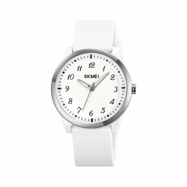 Αναλογικό ρολόι χειρός – Skmei - 2008 - White/Silver - GoodFlix