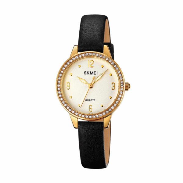 Αναλογικό ρολόι χειρός – Skmei - 2027 - Black/Gold - GoodFlix